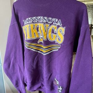 Vintage Vikings crew neck pullover